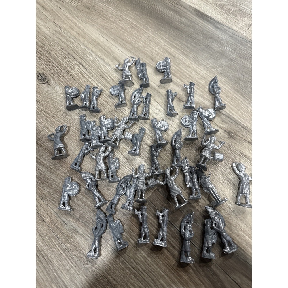 VTG Barclay Manoil Soldier Military Horses And other Figures Lead Unpainted - Picture 9 of 16